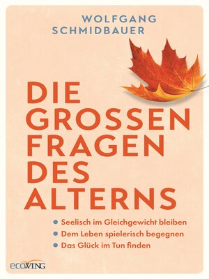 cover image of Die großen Fragen des Alterns